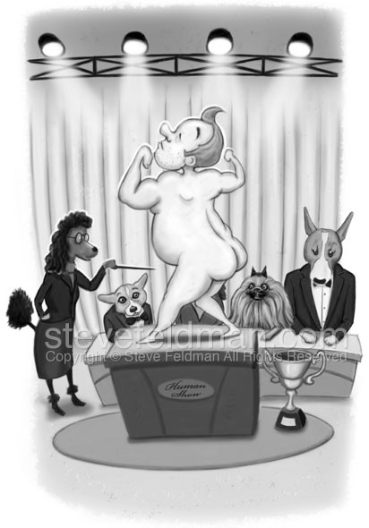 Steve Feldman illustrates Dogtology