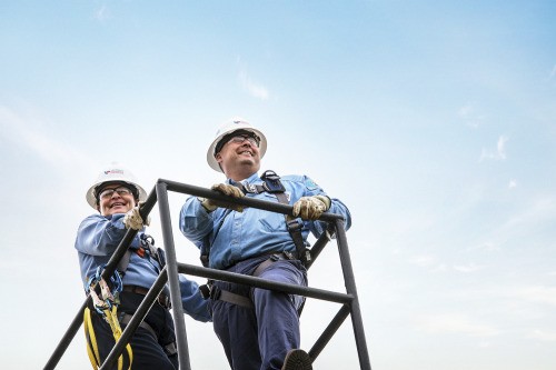 William Huber Shoots Annual Report for Oil and Gas Industry