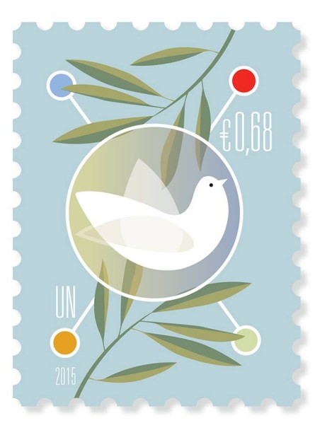 Sergio Baradat's New Stamps for The United Nations Postal Adminstration