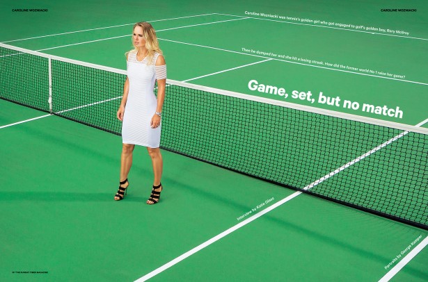 Geroge Kamper Photographs Caroline Wozniacki