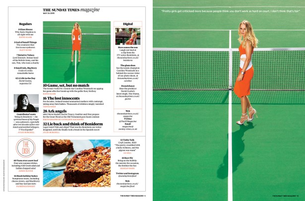 Geroge Kamper Photographs Caroline Wozniacki