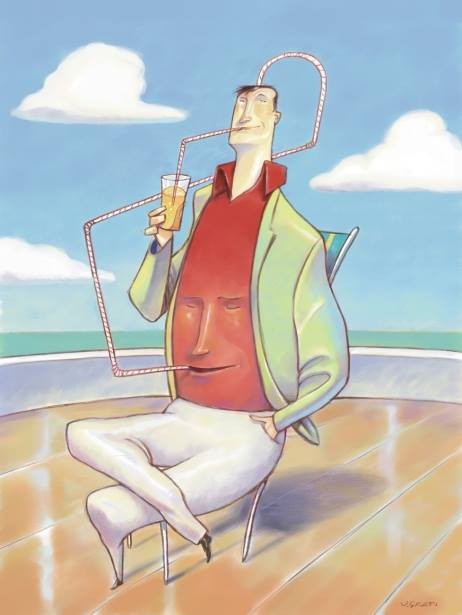 Umberto Grati’s Latest Illustrations For Il Sole 24 Ore