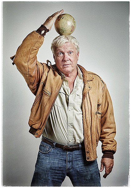 Portrait of National Geographic Writer Simon Worrall