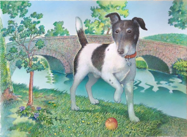 Huerta Paints An Unusual Aristocrat
