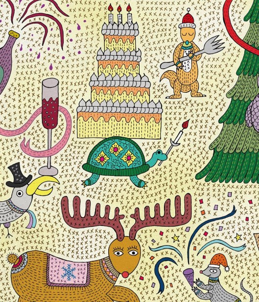 Takahisa Hashimoto Illustrates for Tobu Department Store