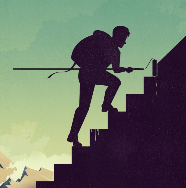 Francesco Bongiorni's Illo "A Long Journey Made Short"