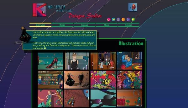 Kari Detagra Begins Year with New Website and Contact Info