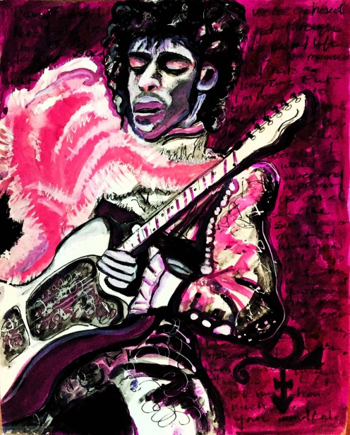 Kimberly Wiseman Pays Tribute To “The Purple One”