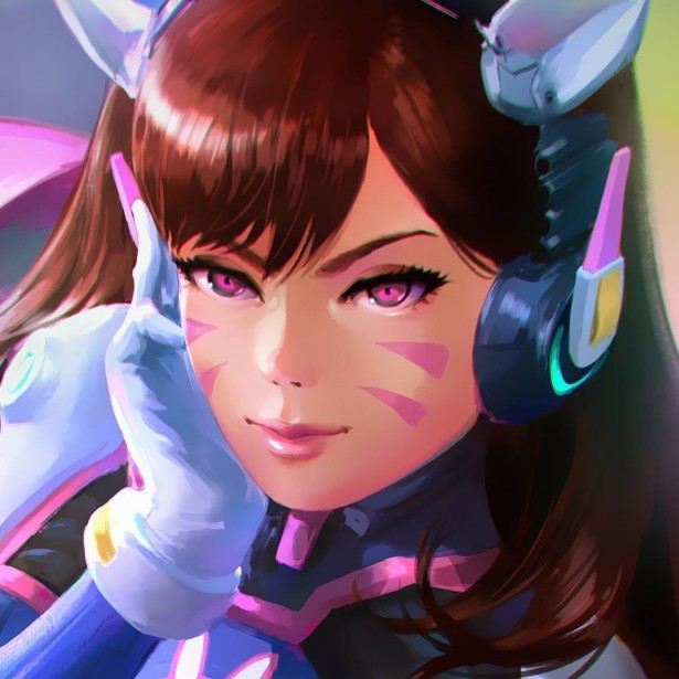 Wetter Illustrates “Overwatch” Character – In Pin-up Form