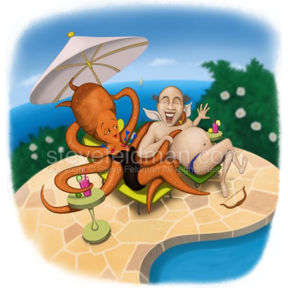 Steve Feldman Illustrates Limericks