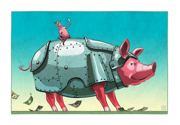 Robert Babboni illustrates for Forbes Magazine