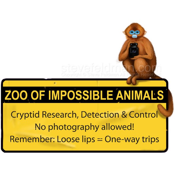 Steve Feldman Illustrates The Zoo of Impossible Animals