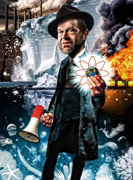 Eddie Guy Portrays Climate Change Researcher James Hansen