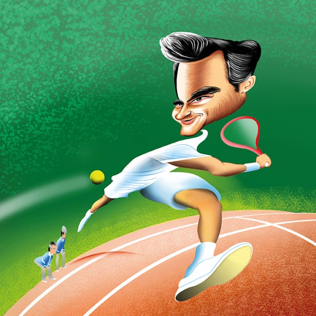 Roger Federer Swiss Tennis Player