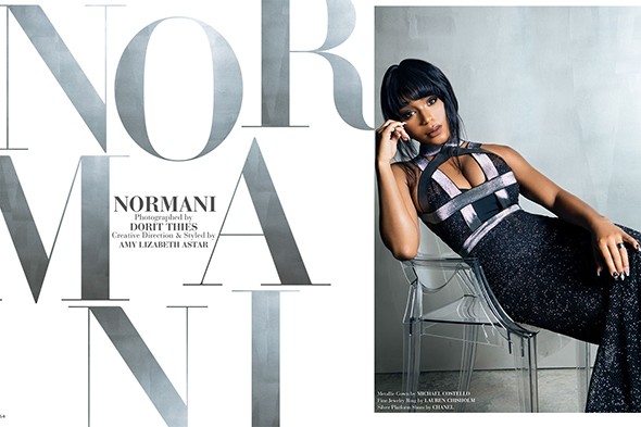 Thies Shoots Normani Kordei For Modeliste September Issue-