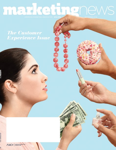Lisa Predko Cover for Marketing News Magazine