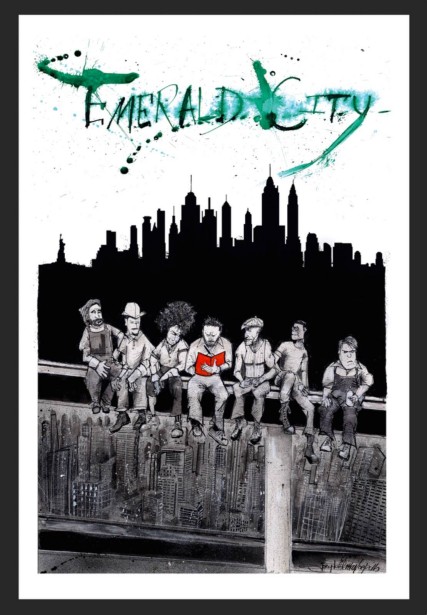 Joey Feldman's "Emerald City" prints are running out of stock