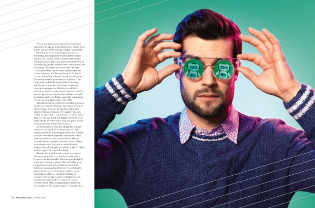 Predko and O’Brien (and a Robot) Visualize the Future of Marketing
