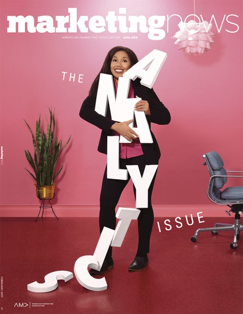 Predko Shoots Marketing Professional Kelsey Conner for Analytics Issue