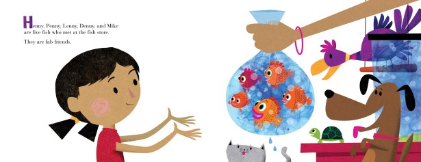 Austin Illustrates Children’s Book About Five Fish Friends