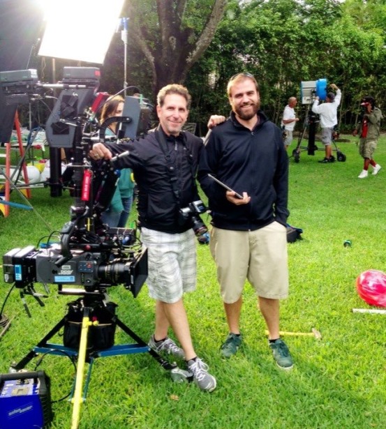 Shooting alongside TV-Commercials with George Kamper