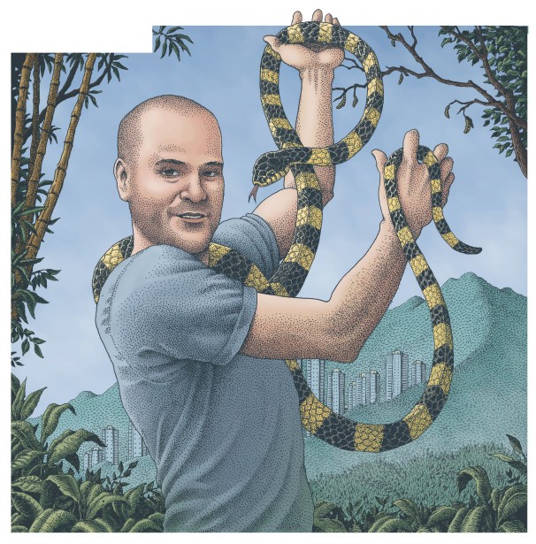 Andreas von Buddenbrock’s Cover Illustration for Southside Magazine