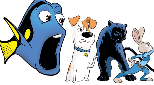 Brozman Illustrates the Food Chain of Animal Movies in Hollywood