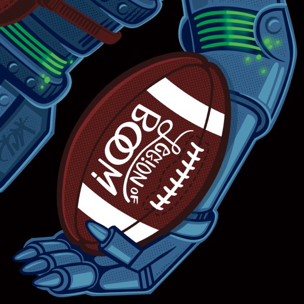 Seattle Times NFL Preview Cover Illustration