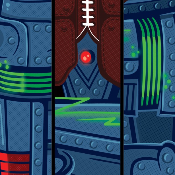 Seattle Times NFL Preview Cover Illustration