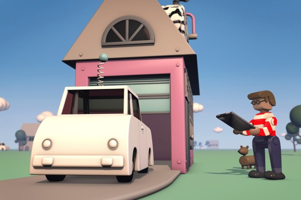 Richard Borge Illustrates “How to Make Your House a Smart Home”