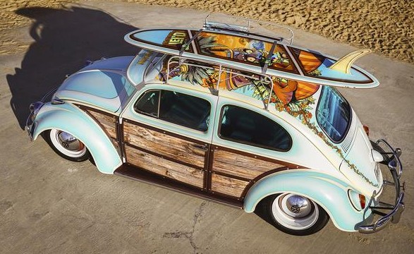 "Lei'd' Low" 63 VW Beetle Car Wrap