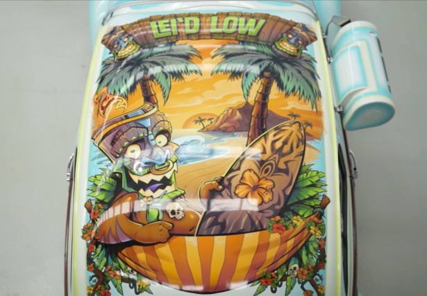 "Lei'd' Low" 63 VW Beetle Car Wrap