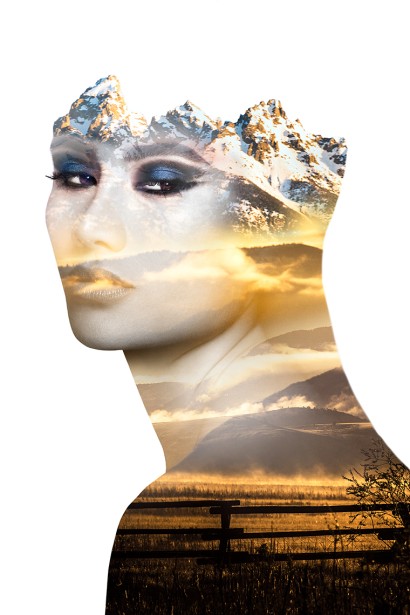 George Kamper Blends Images into Graphic Themes