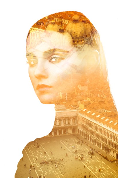 George Kamper Blends Images into Graphic Themes