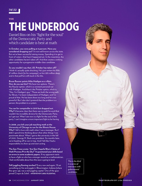 Predko “Photographs First and Then Asks Questions Later” With IL Gubernatorial Candidates