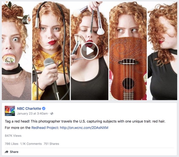 NBC Boosts Awareness for Barraclough’s Redhead Project