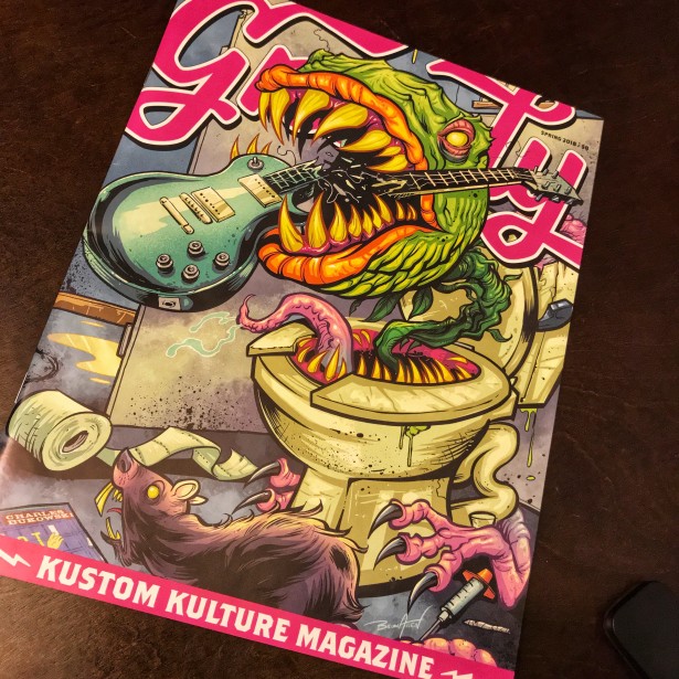 Brian Allen's Gnarly Magazine Cover