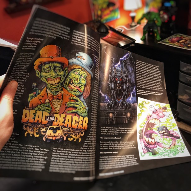 Brian Allen's Gnarly Magazine Cover