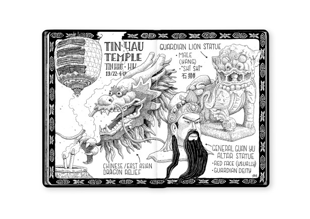 “The Ink Trail” Travel-Sketch Blog by Andreas von Buddenbrock