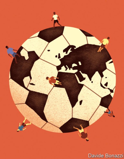 Bonazzi Illustrates the Origins of A Football Champion