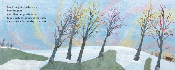 Jing Jing Illustrates “Trees” Poem Collection