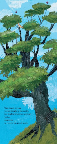 Jing Jing Illustrates “Trees” Poem Collection