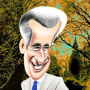 Urs J. Knobel illustrated HRH The Prince of Wales.