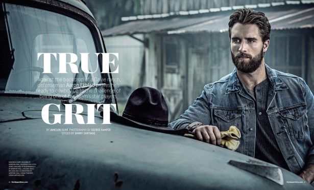 George Kamper Photographs Aaron Ekblad NHL Defenseman for Florida Panthers