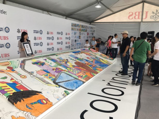 Andreas von Buddenbrock Illustrates for World’s Largest Coloring Book!
