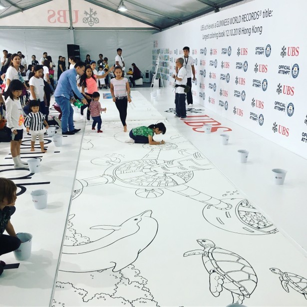Andreas von Buddenbrock Illustrates for World’s Largest Coloring Book!