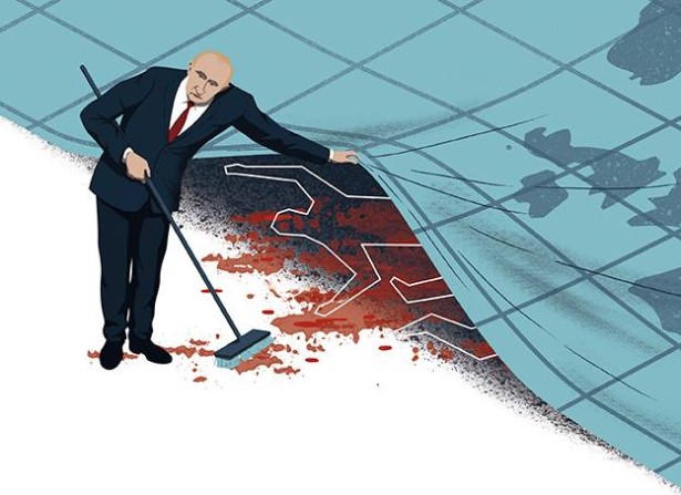 Bonazzi Illustrates Die Zeit Article On Saudi/Russia Parallels