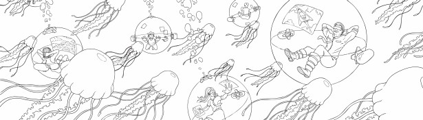 Andreas von Buddenbrock Illustrates for World’s Largest Coloring Book!