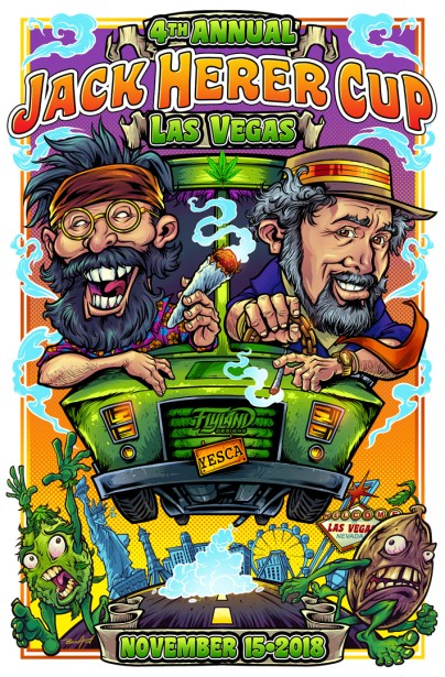 The Event Poster for The Jack Herer Cup 2018