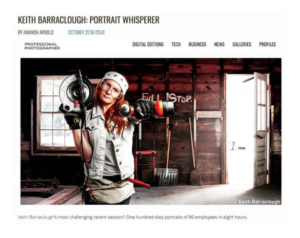 PPA Magazine Features In-Depth Article On Keith Barraclough